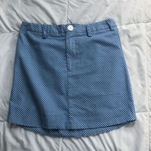 adorable houndstooth patterned skirt from tillys!